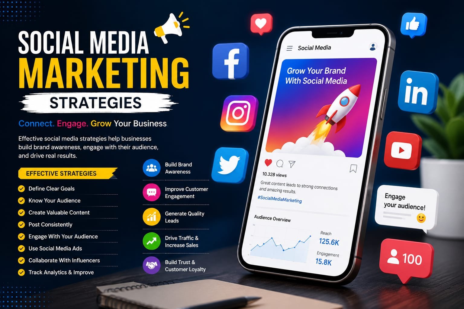 Social Media Marketing Strategies blog image